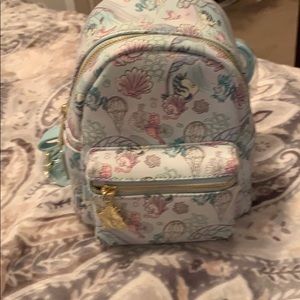 Disney loungefly little mermaid flounder backpack
